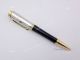 Copy Mont blanc Princess monaco Replica Pens - Black & Silver Barrel (5)_th.jpg